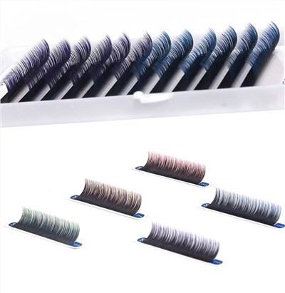 การต่อขนตาแบบออมเบร