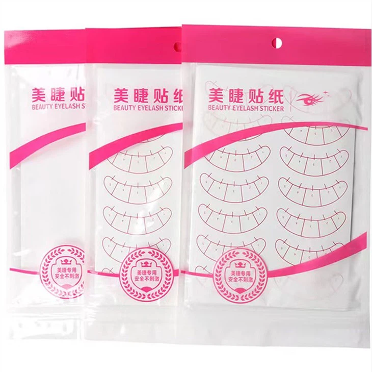 สติ๊กเกอร์ทำแผนที่ขนตา